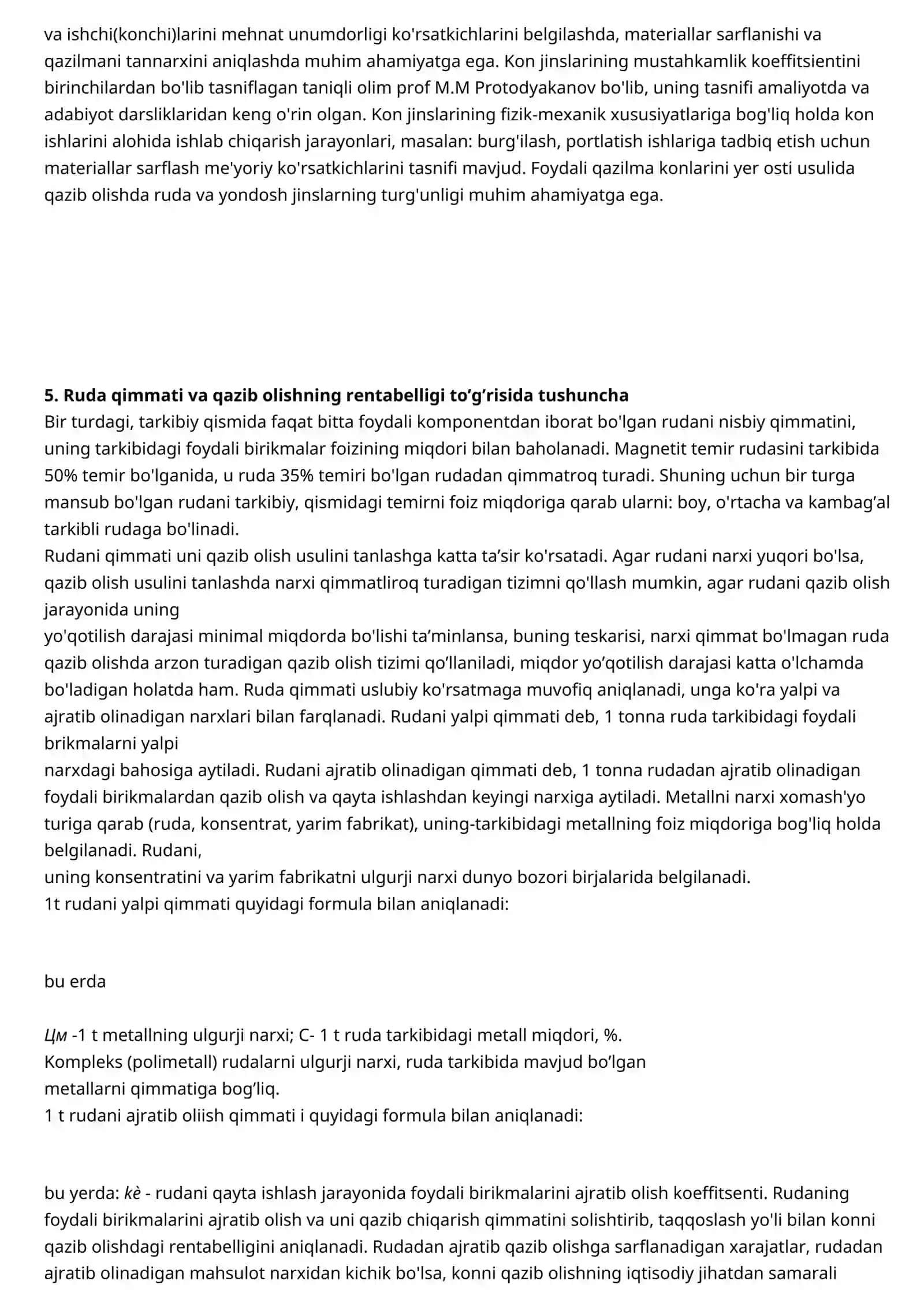 Foydali qazilma texnologiyalari 2