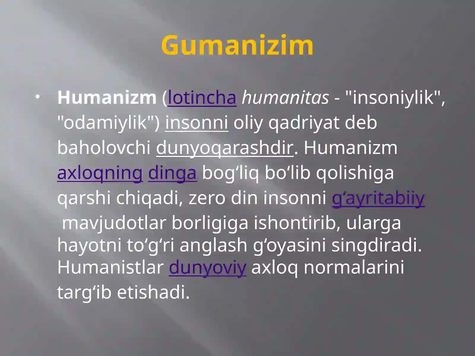 Gumanizm 2