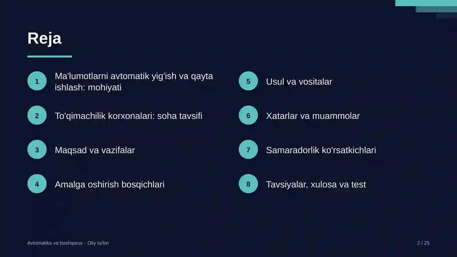 to'qimachilik korxonalarida ma'lumotlarni avtomatik yig'ish va qayta ishlash 9739 2