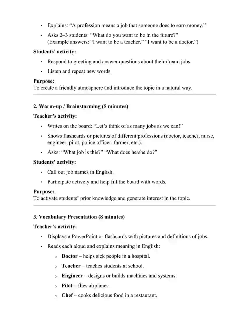 Lesson Plan 2
