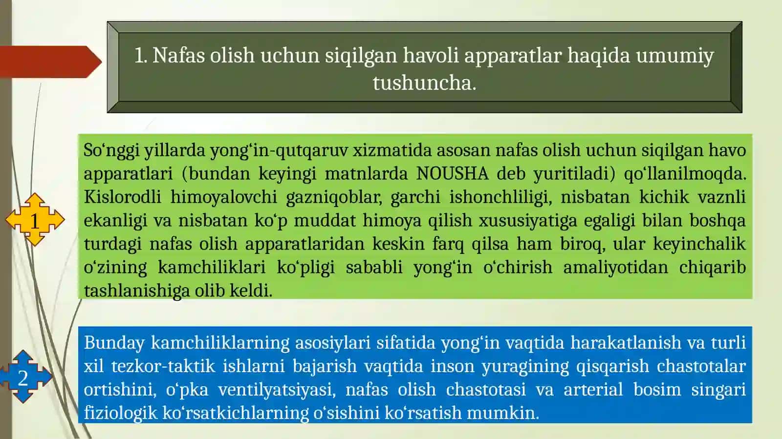 ASV-2,  rusumli siqilgan havoli apparatlarinining turi va ulardan foydalanish tartibi 2