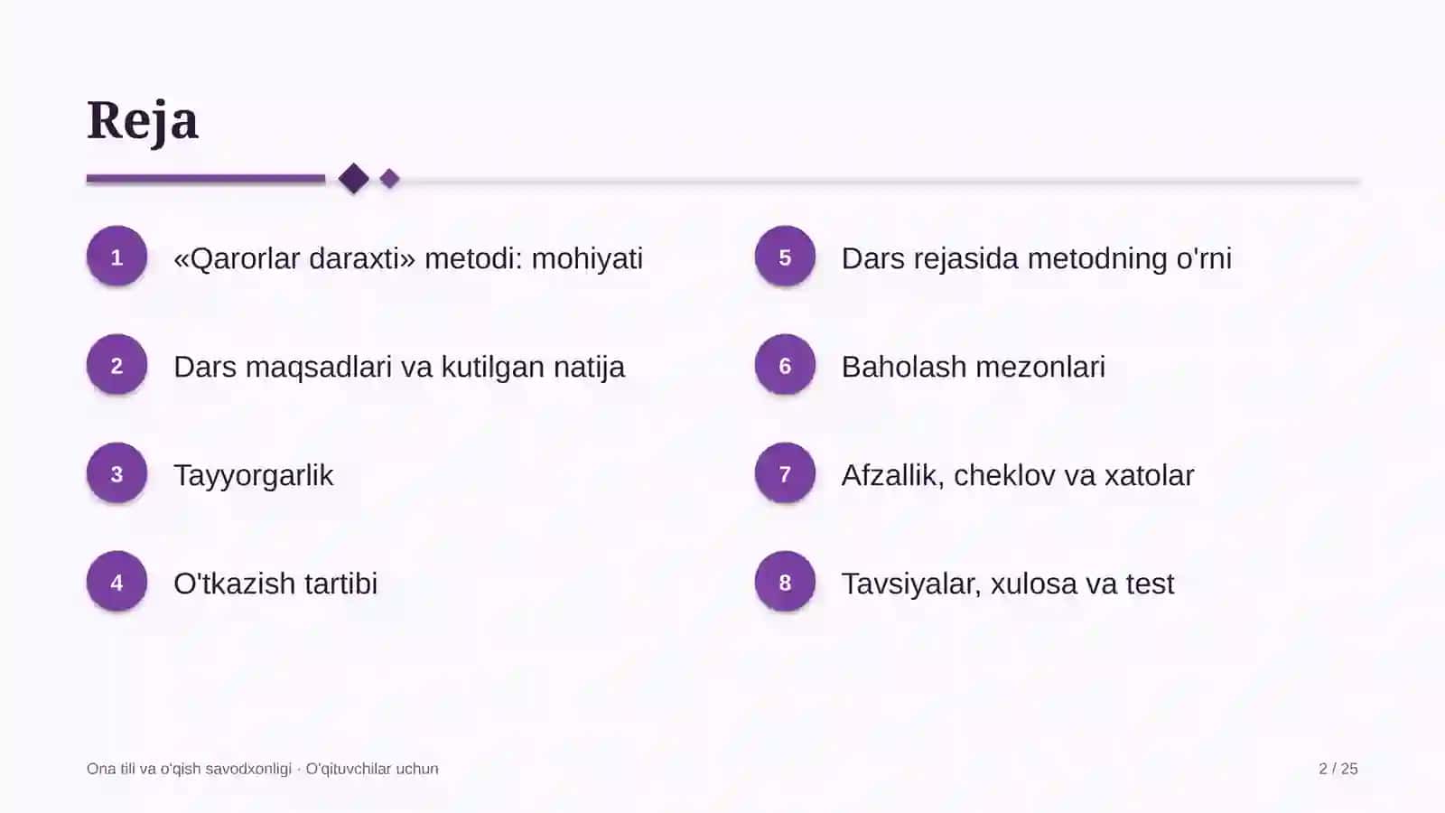 ona tili va o'qish savodxonligi darslarida qarorlar daraxti metodidan foydalanish 1027 2