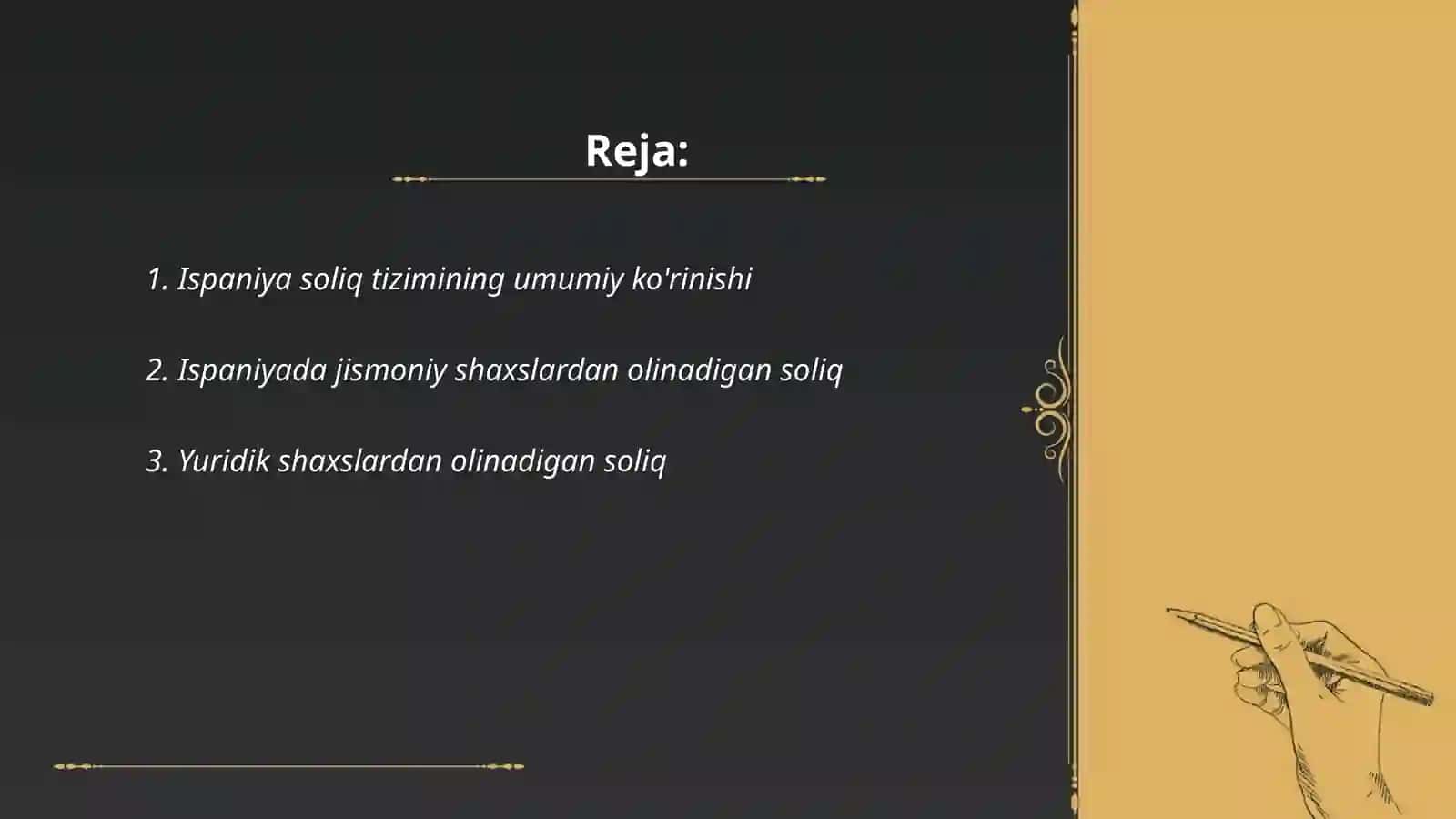 Ispaniya soliq tizimi 2