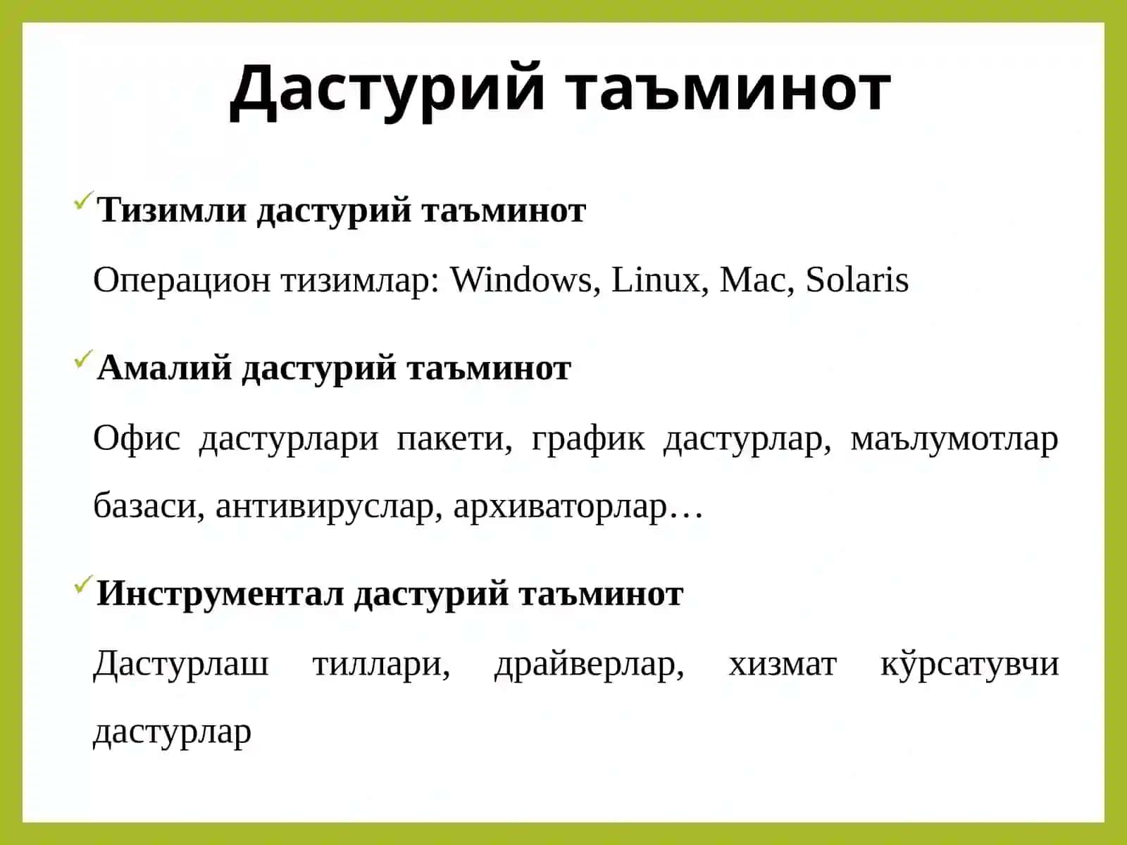 Microsoft Word matn protsessori 2