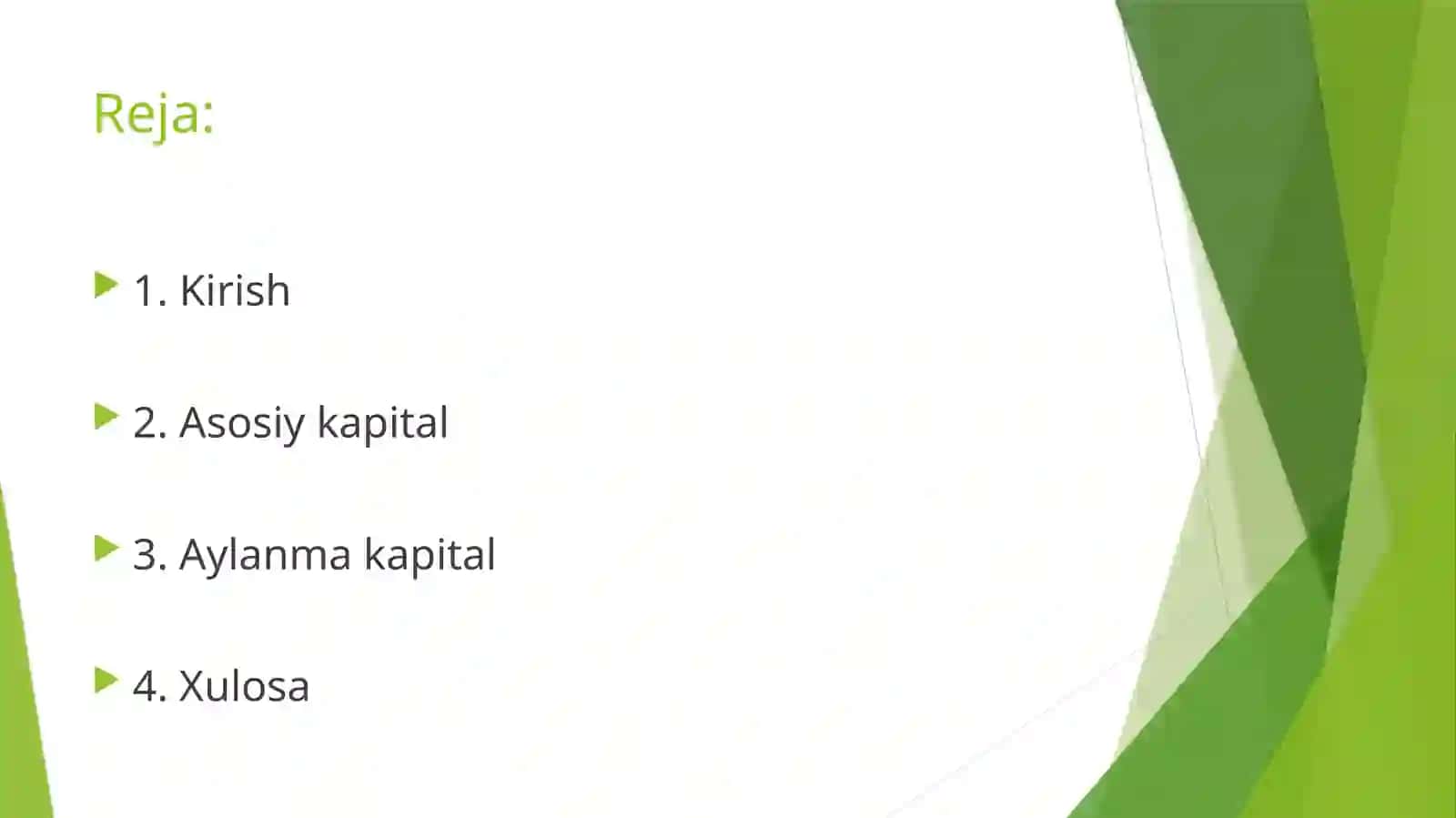 Asosiy va aylanma kapital 2