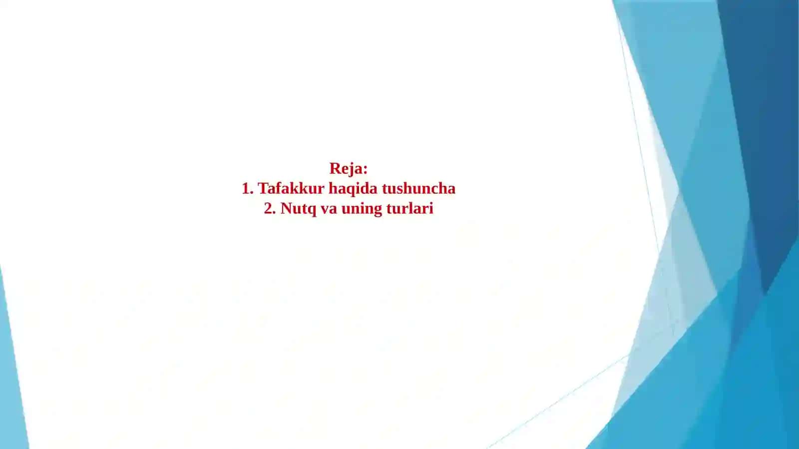 UMUMIY PEDAGOGIKA VA PSIXOLOGIYA FANIDAN ISHLAGAN MUSTAQIL ISHI 2