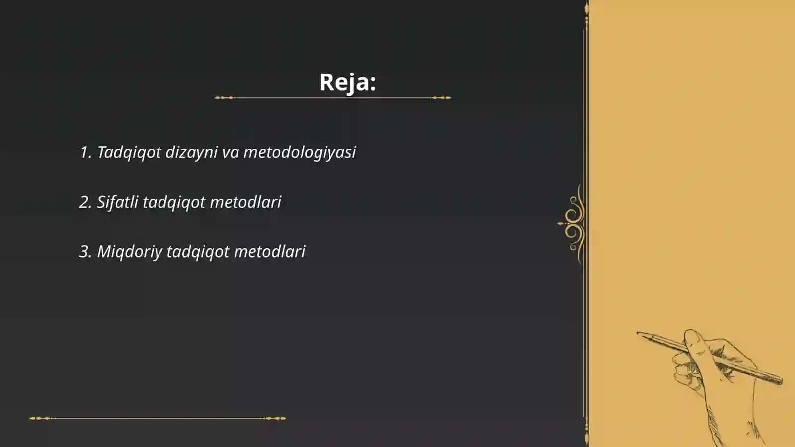 Ilmiy tadqiqot metodlari 2
