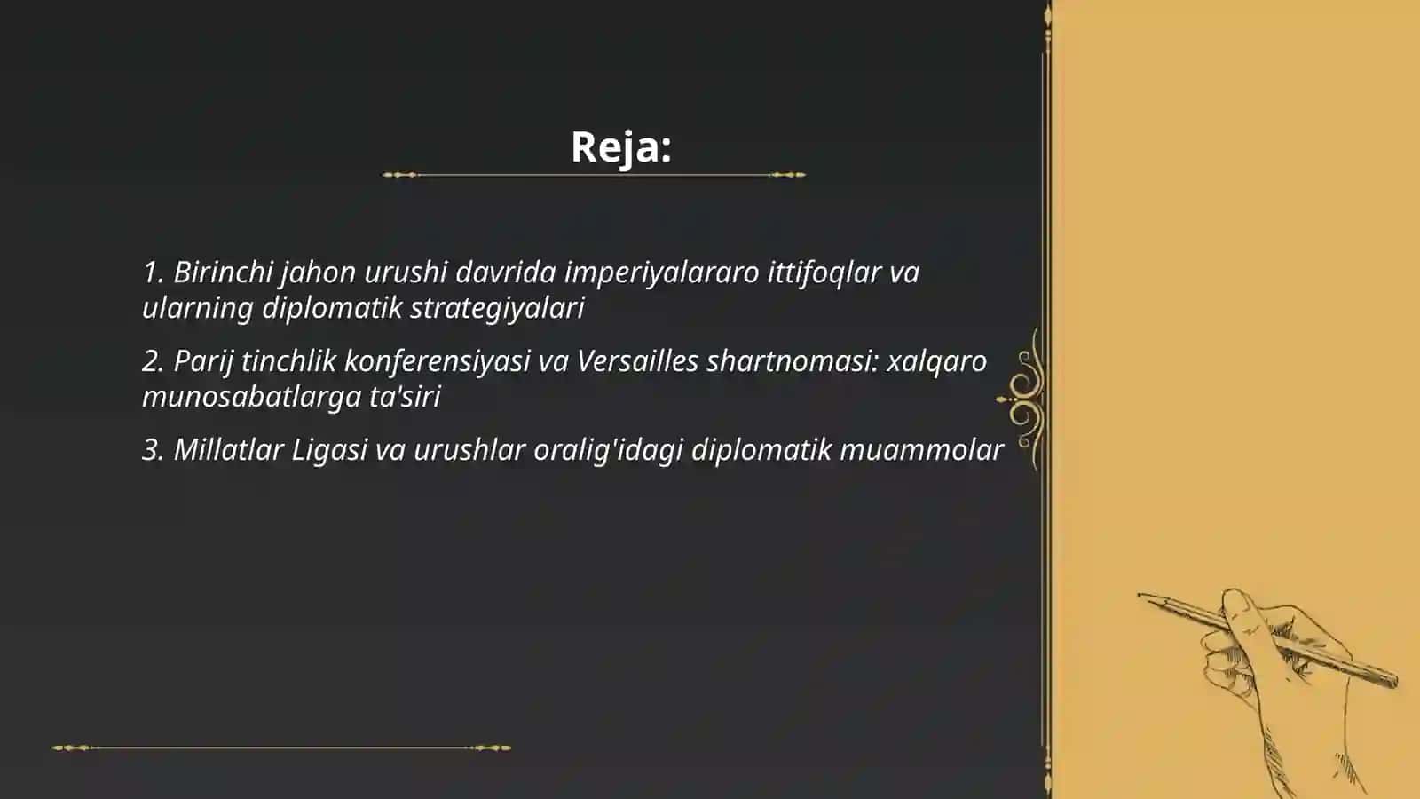 Xalqaro Munosabatlar va Diplomatiya 2