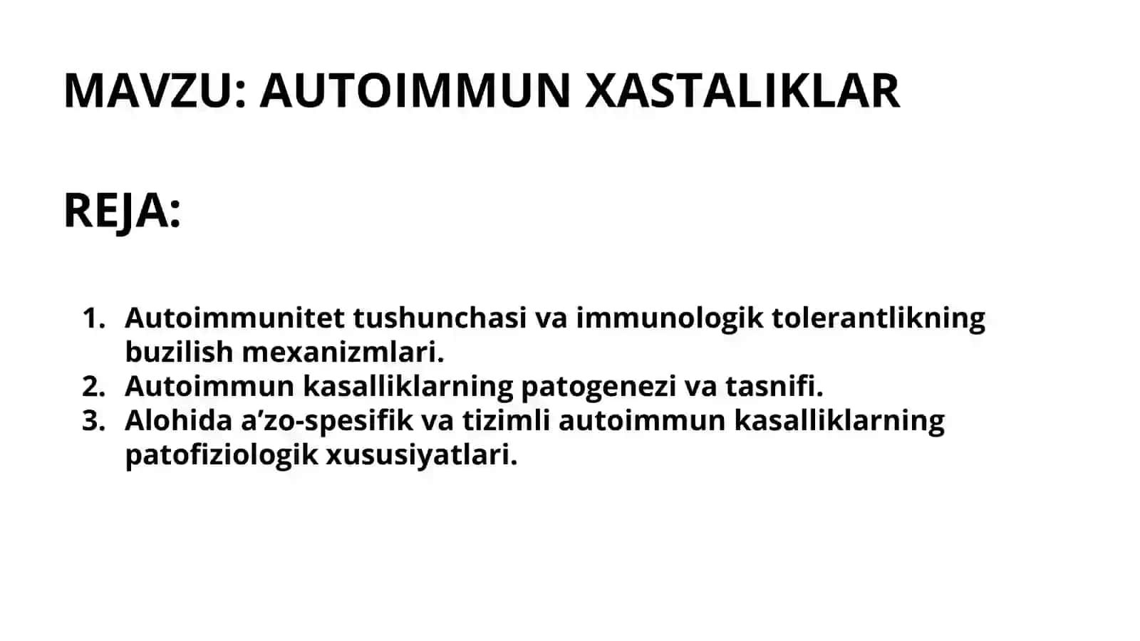 AUTOIMMUN XASTALIKLAR 2