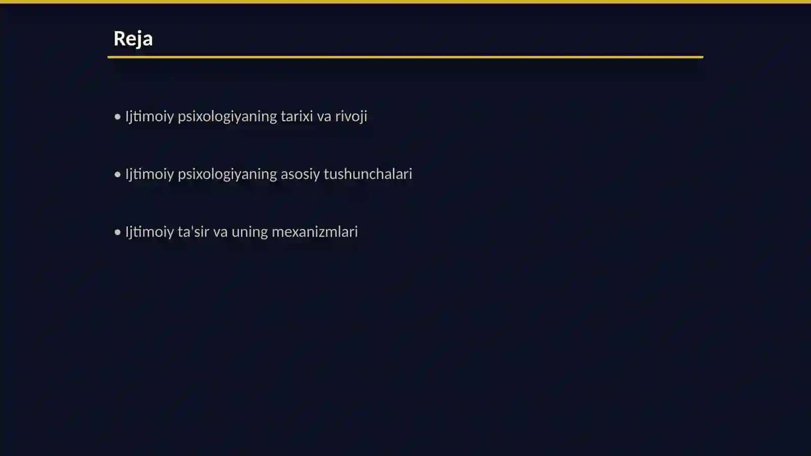 Ijtimoiy psixologiya faniga kirish 2