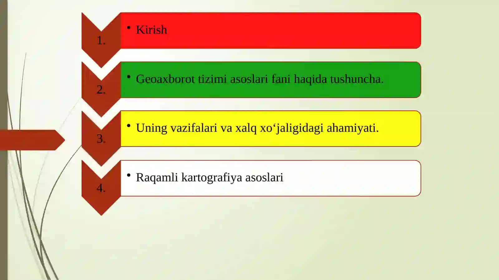 Geoaxborot tizimlarining funksionalari 2