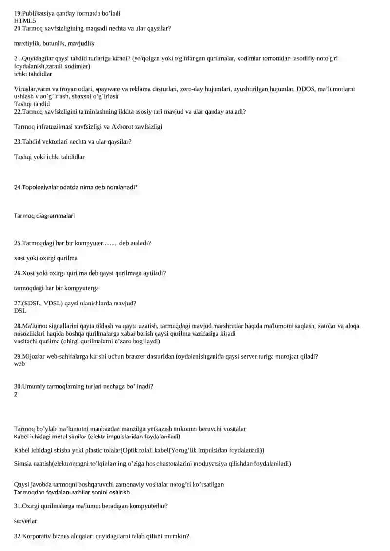 Telekomunikatsiyalar ta’rifi 2