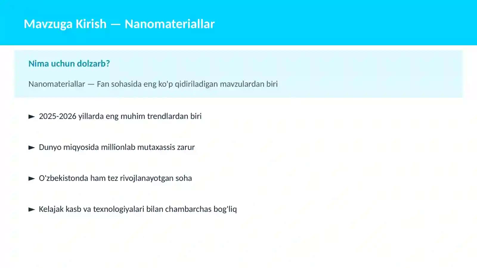 KIMYO ZAMONAVIY 2