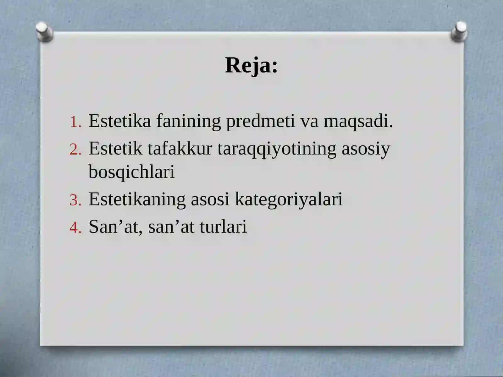 Estetik anglash va estetik faoliyatning tarbiyaviy ahamiyati 2