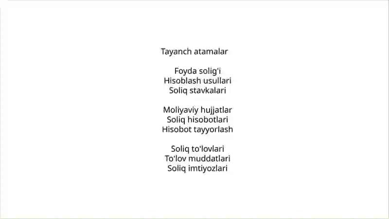 Foyda solig'i 2