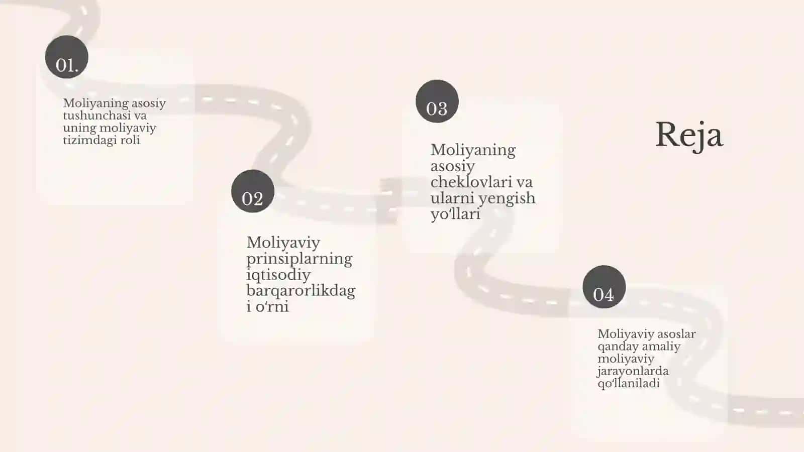 Moliya asoslari va prinsiplari 2