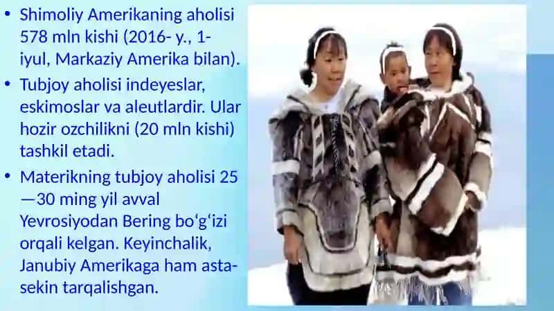 Shimoliy Amerika holisi 2