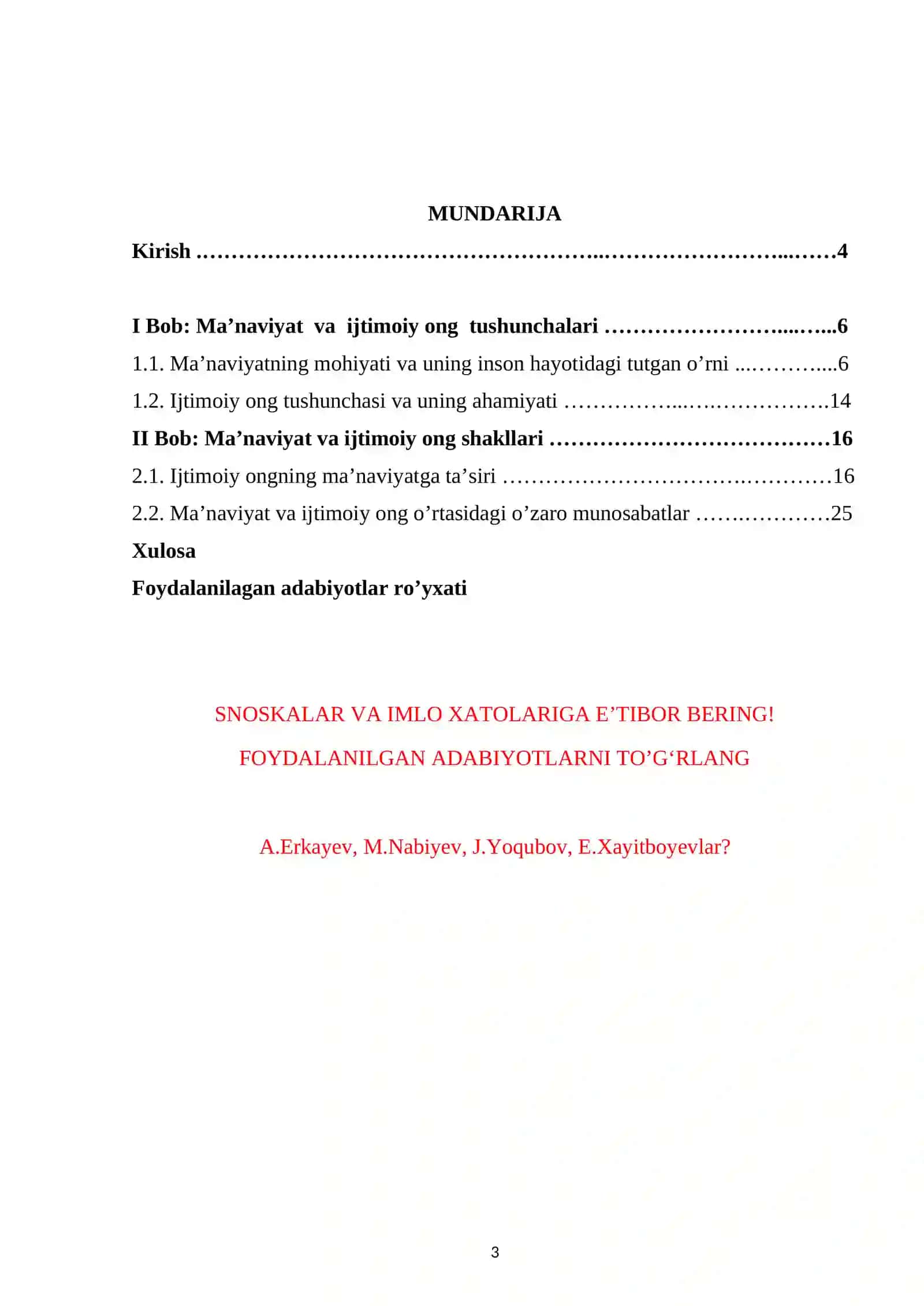 Ma’naviyatning ilmiyligi 2