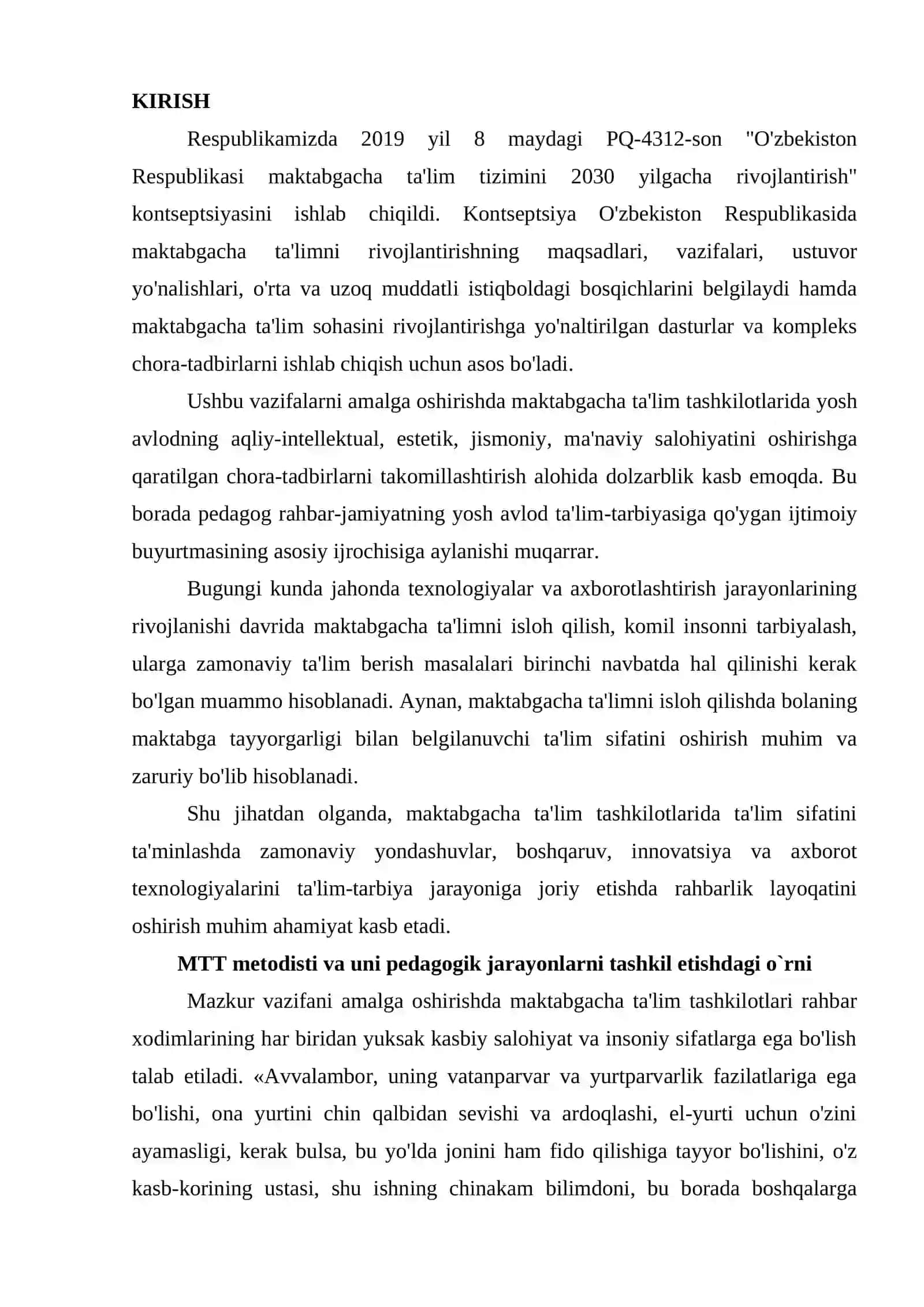 MTT larida tarbiya  turlari va uylarning shaxs kamolotiga ta’siri 2