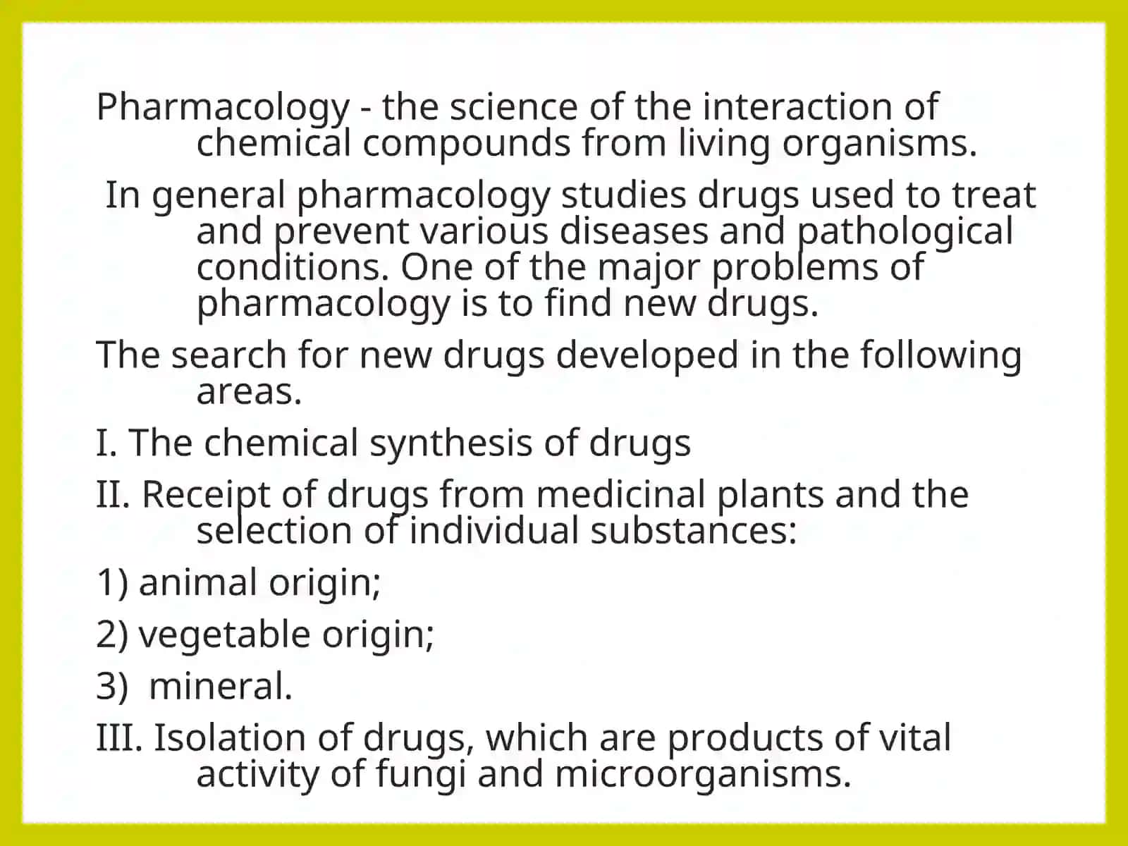 INTRODUCTION. GENERAL PHARMACOLOGY 2