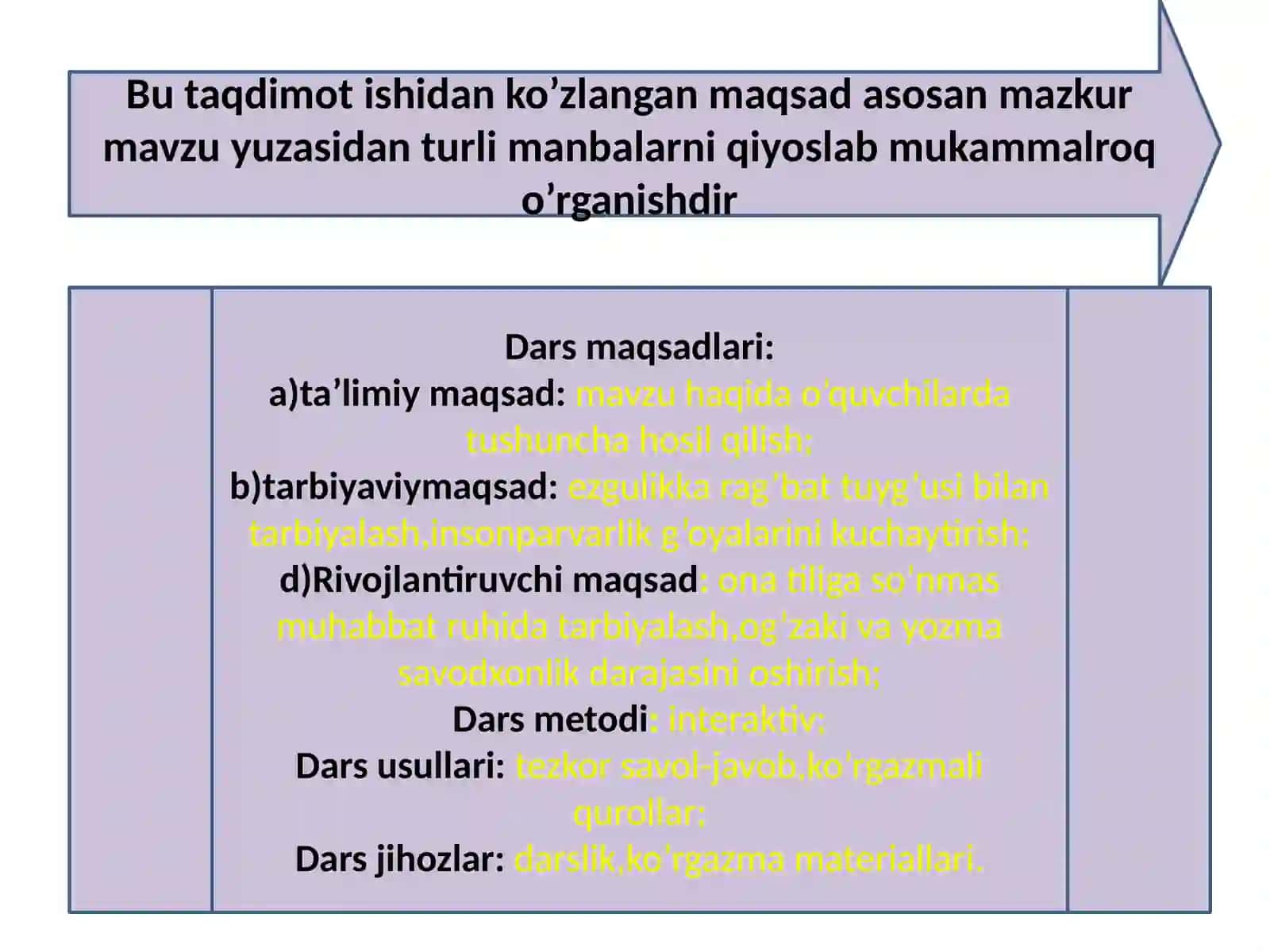 o'zbek til yo'nalishi 2
