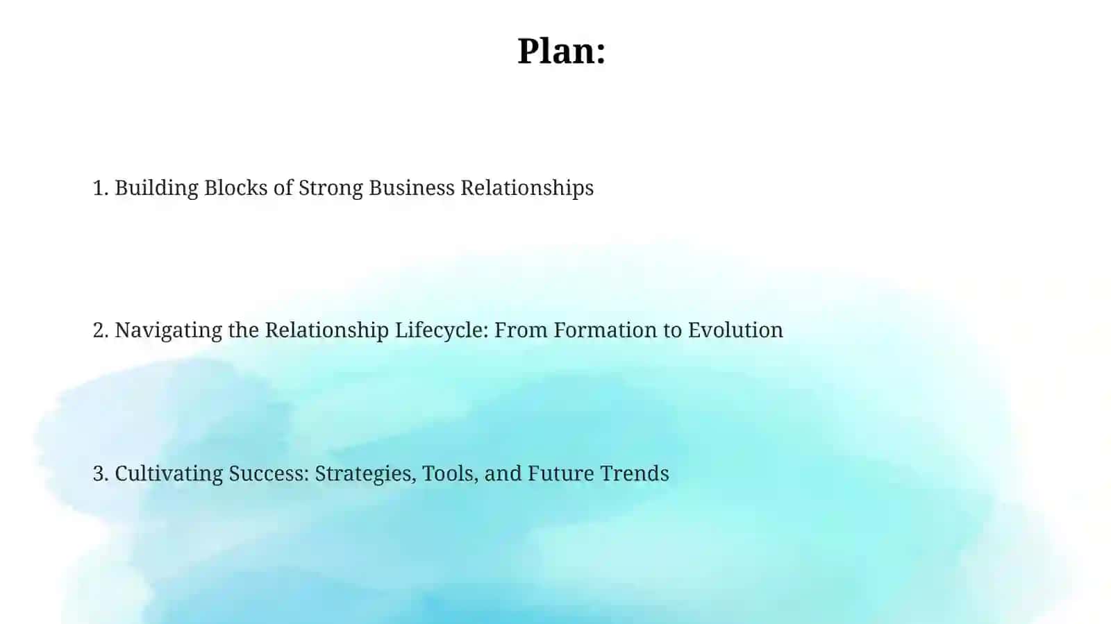UNIT 7.BUSINESS RELATIONSHIP 2
