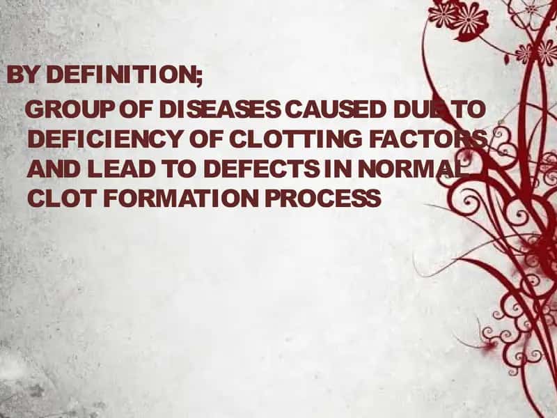 CLOTTING DISORDERS 2