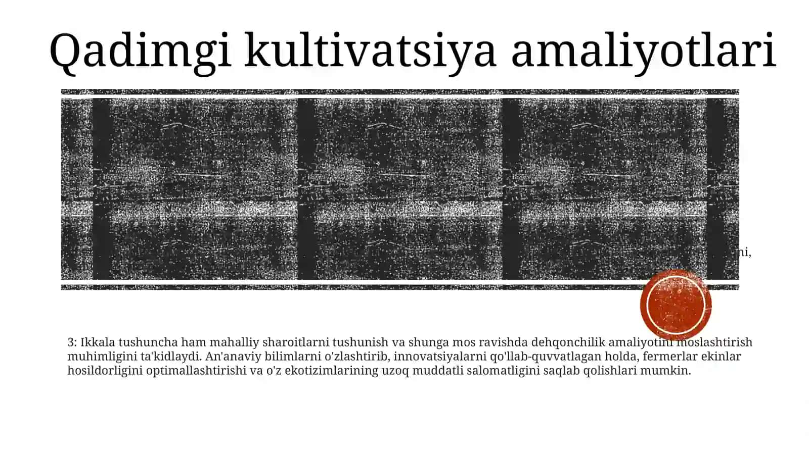 Donli Ekinlarni Õğitlashning ÕzigaXosTomonlari 2