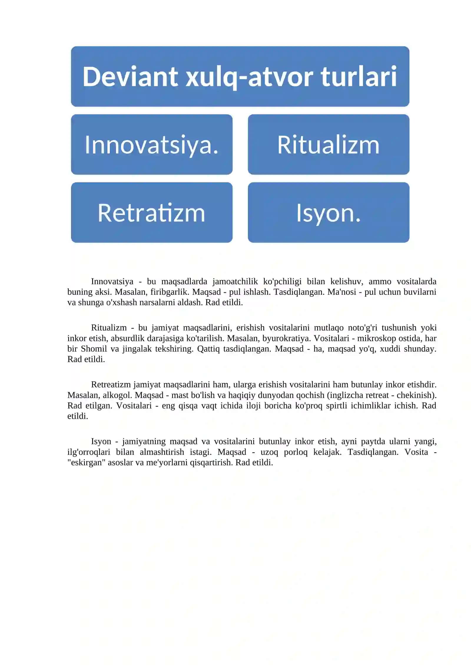 Deviant xulq-atvorli ijtimoiy bolalar bilan ijtimoiy faoliyat yuritish 2