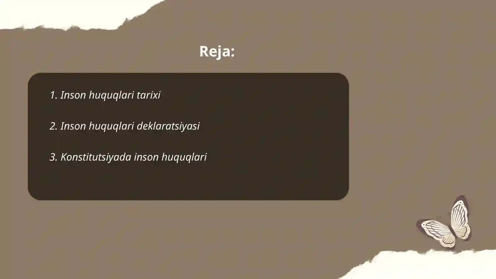 Inson huquqlari tarixi 2