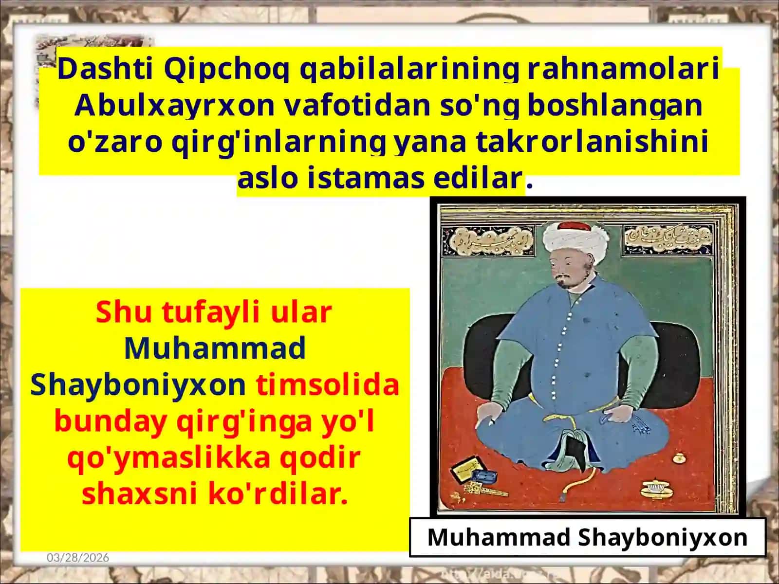 Muhammad Shayboniy xon 2