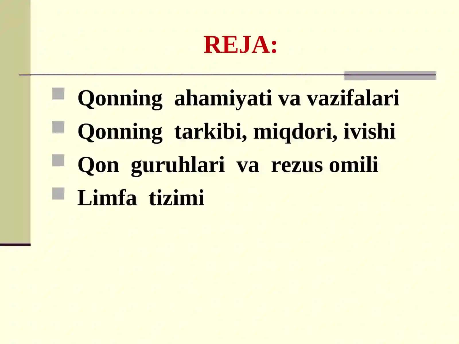 QON TOMIR VA LIMFA TIZIMI 2
