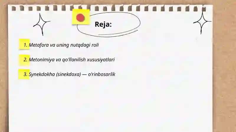 Nutqda troplar va uslubiy figuralar 2