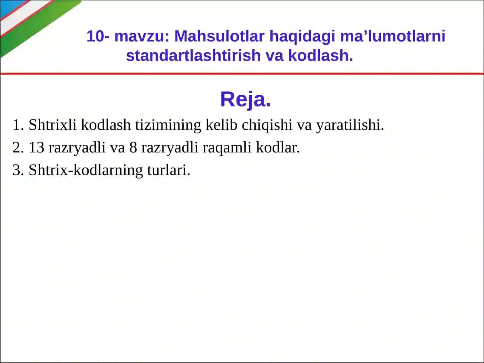 Metrologiya va standartlashtirish 2