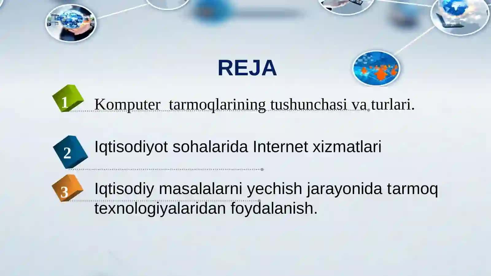 Iqtisodiyotda axborot-kommunikatsion texnologiyalari va tizimlar 2