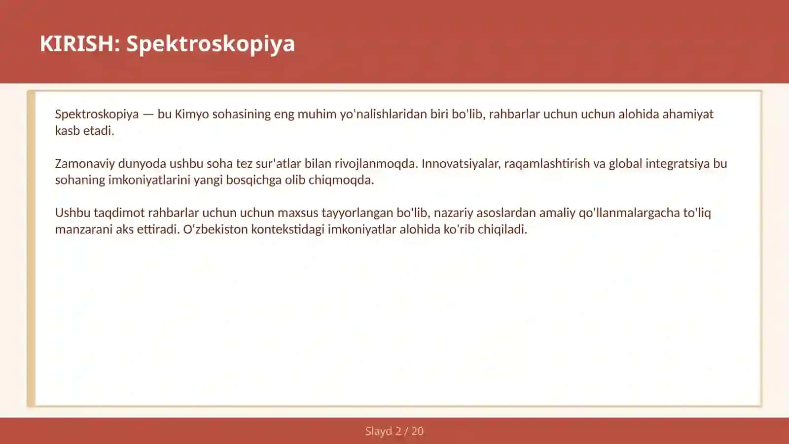 SPEKTROSKOPIYA 2