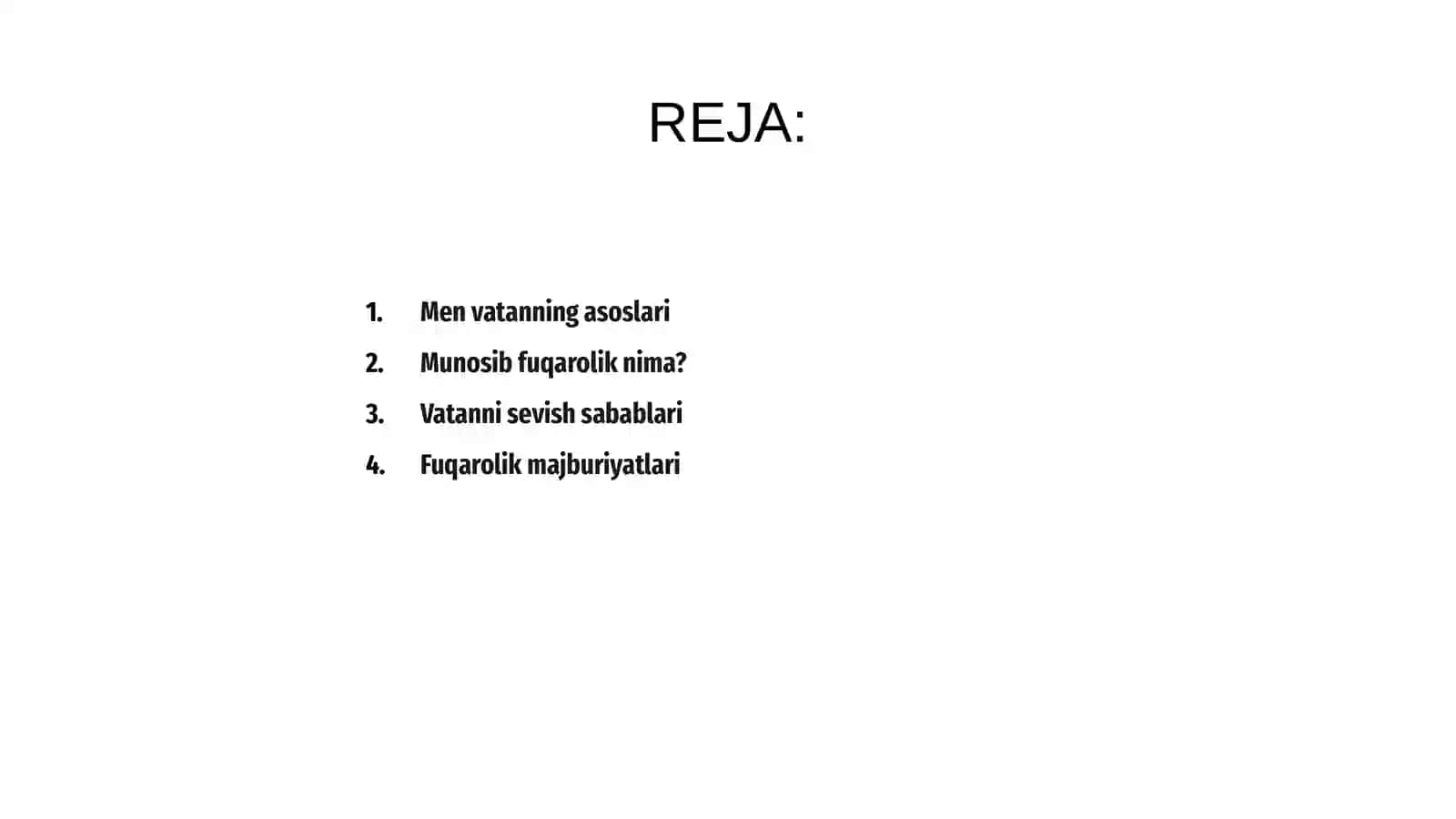 Men vatanning munosib fuqarosiman 2