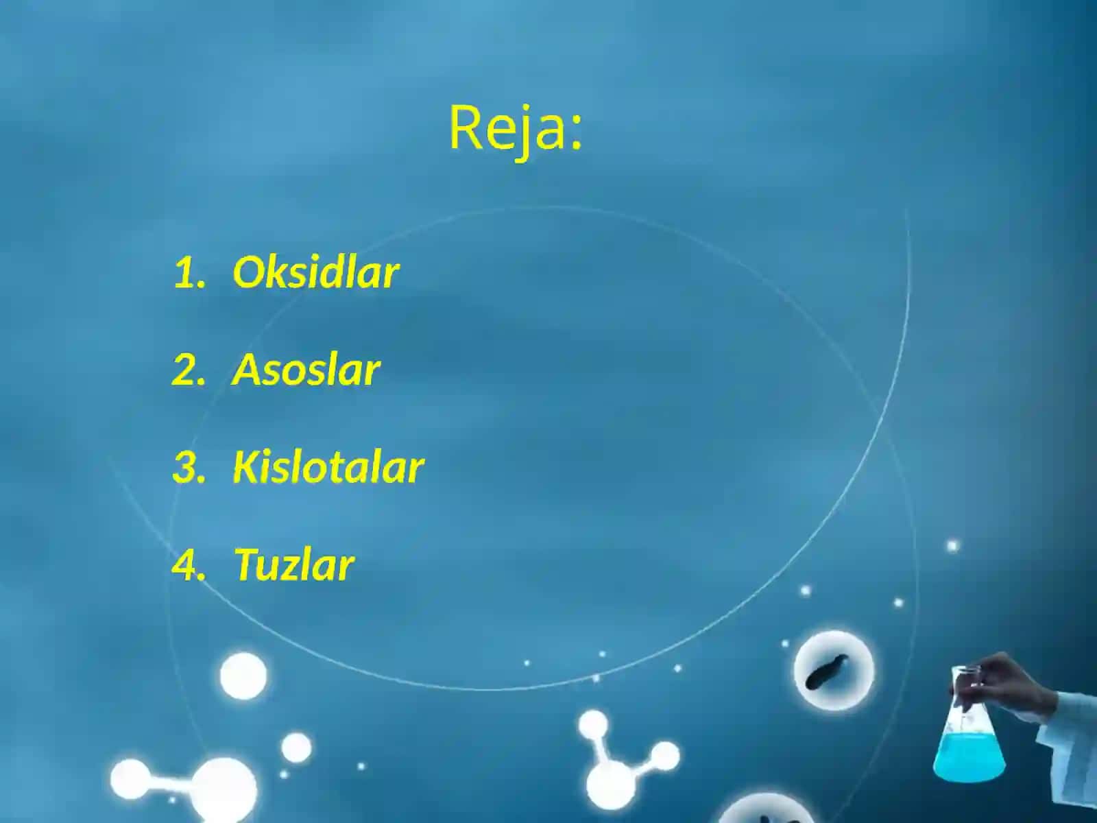 Noorganik birikmalarning asosiy sinflari 2