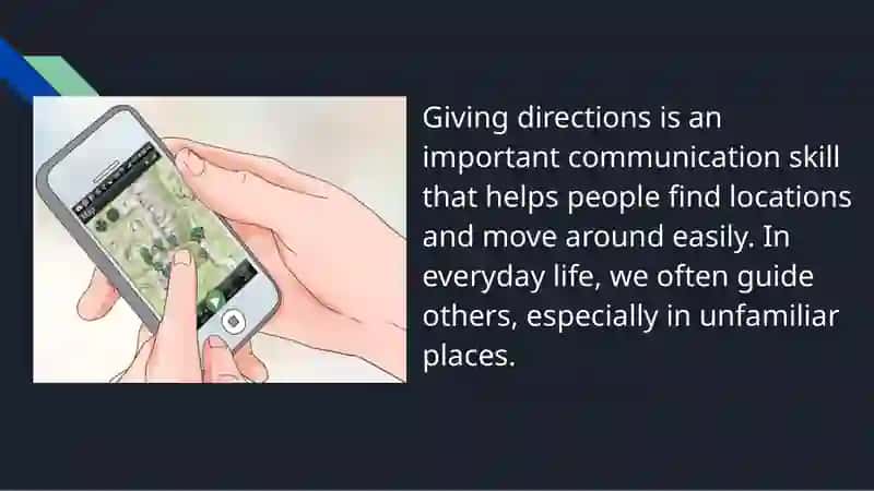 How to Show Directions 2