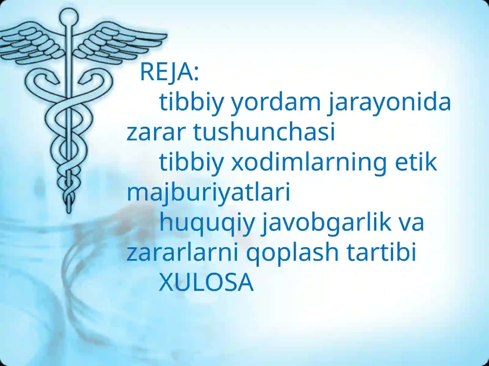TIBBIY YORDAM KO’RSATISHDA YETKAZILGAN MODDIY V A MA’NAVIY ZARARNI QOPLASH MASALASINING ETIK-HUQUQIY JIHATLARI 2