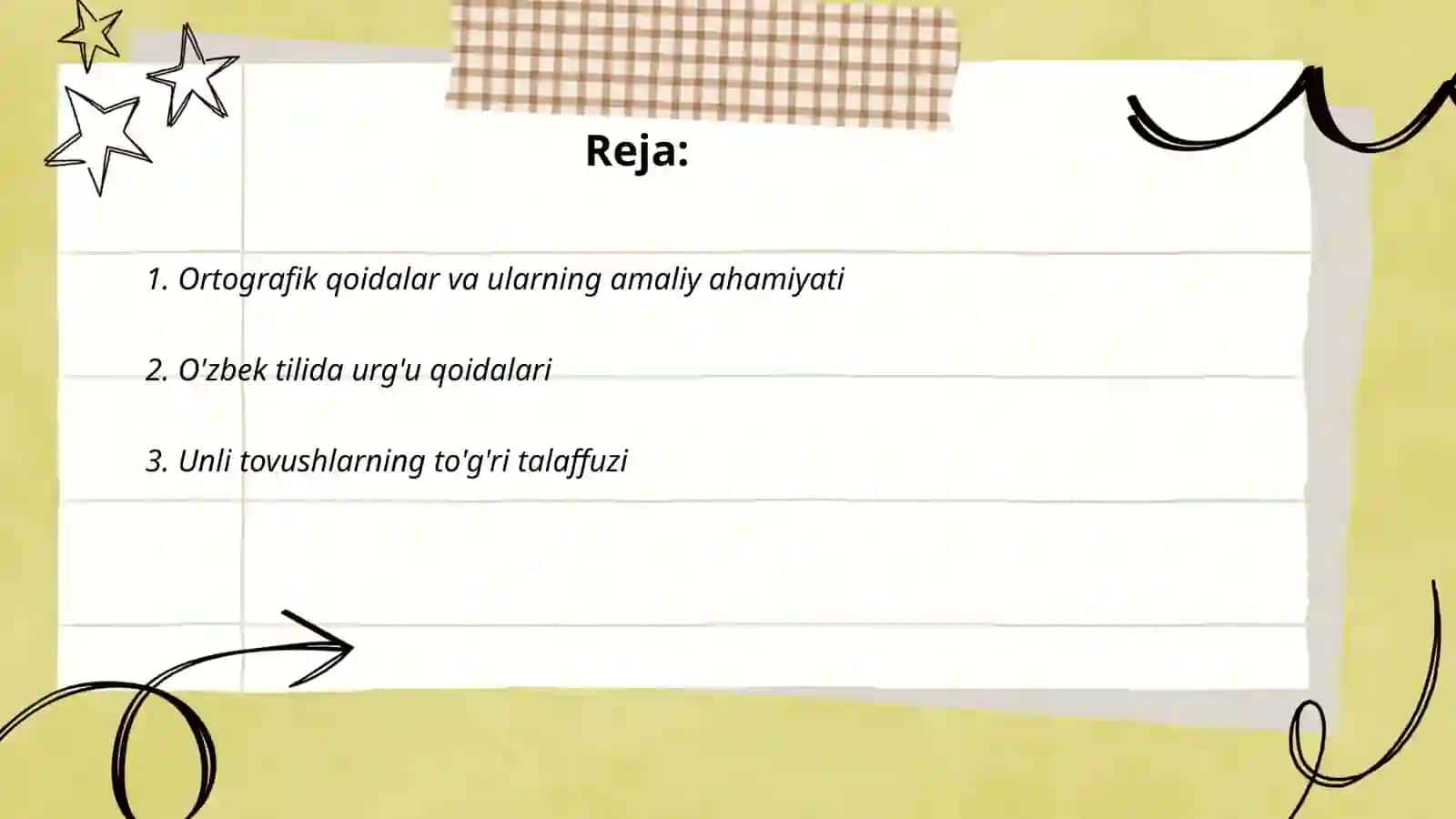 Ortografik qoidalar 2
