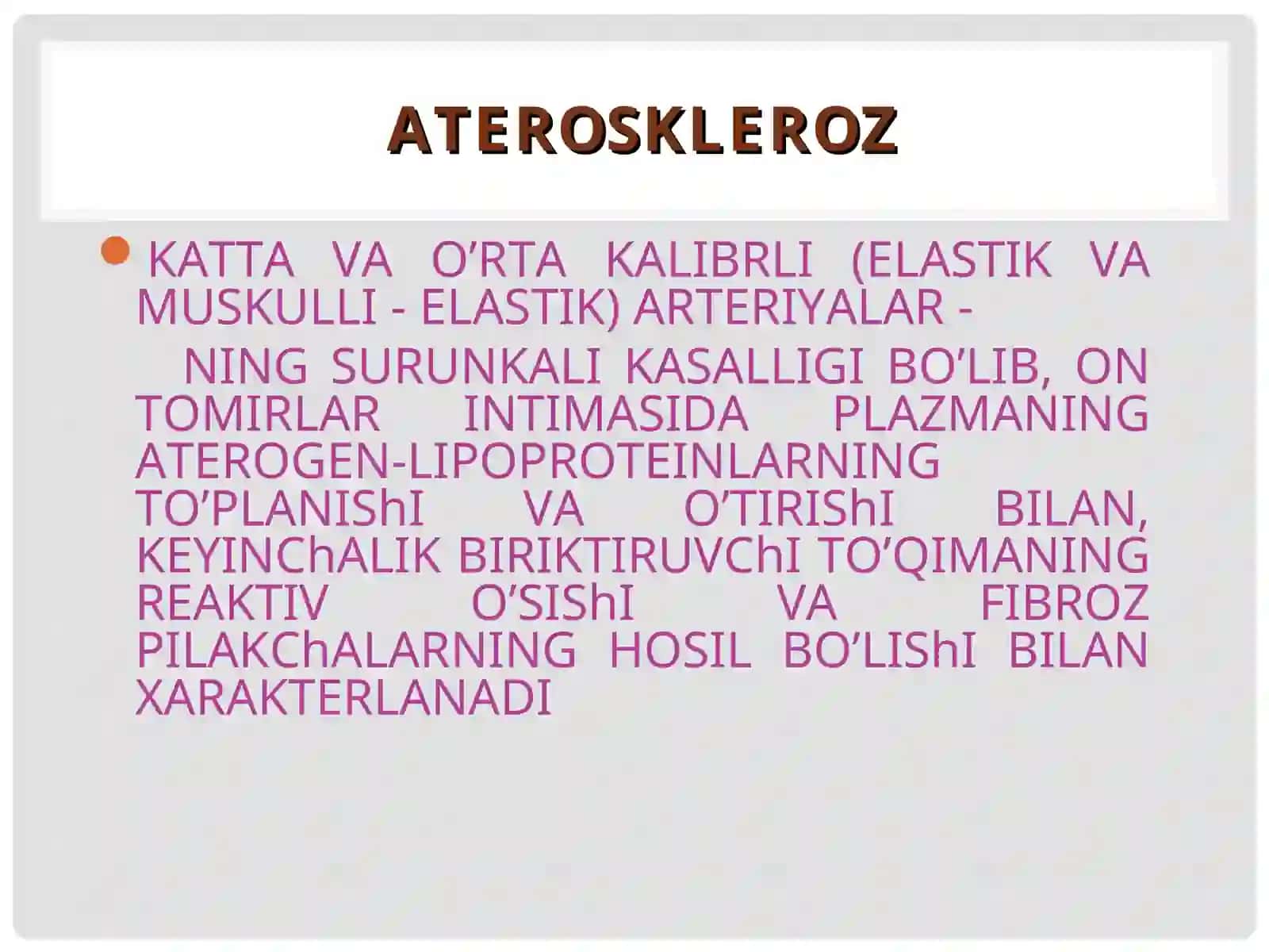 ATEROSKLEROZ 2