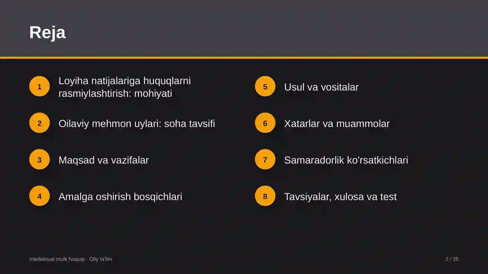 oilaviy mehmon uylarida loyiha natijalariga intellektual huquqlarni rasmiylashtirish 7283 2