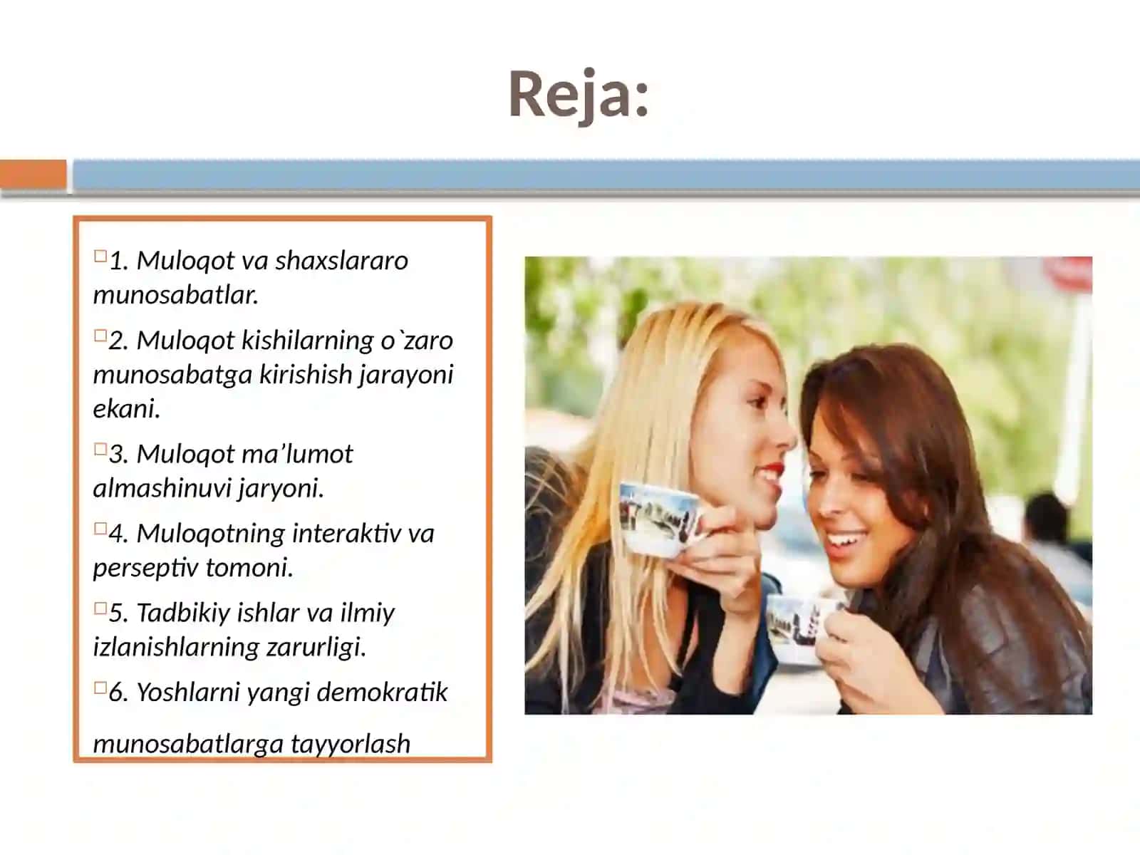 Muloqotning shakllari va bosqichlari 2