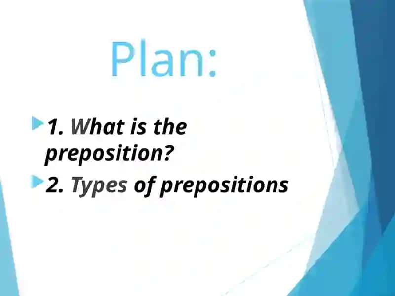 Prepositions 2