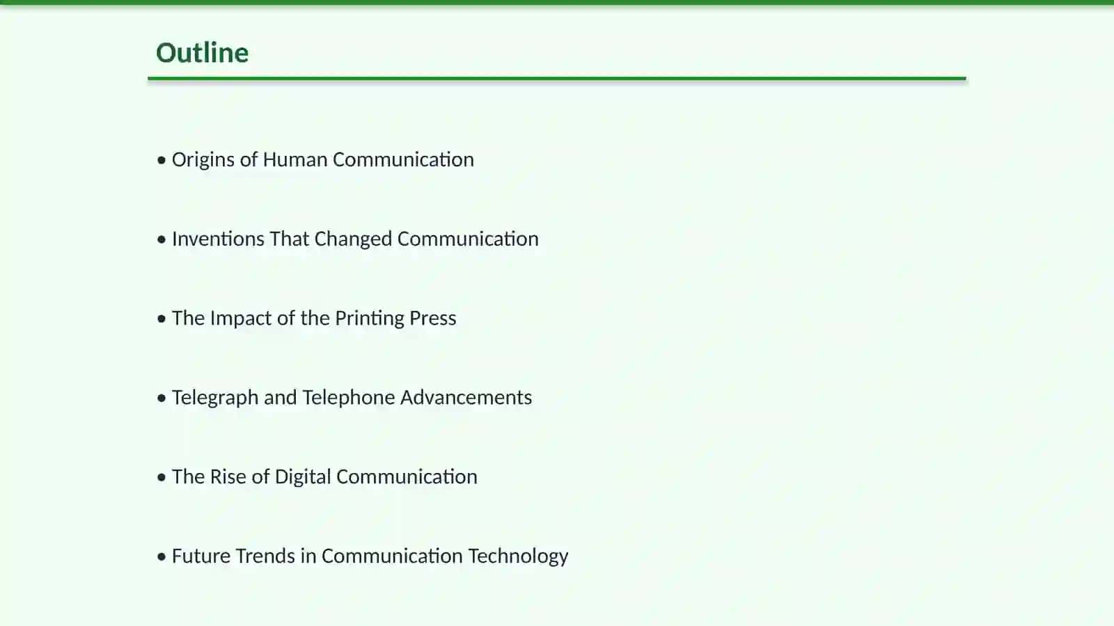History of Communications 2