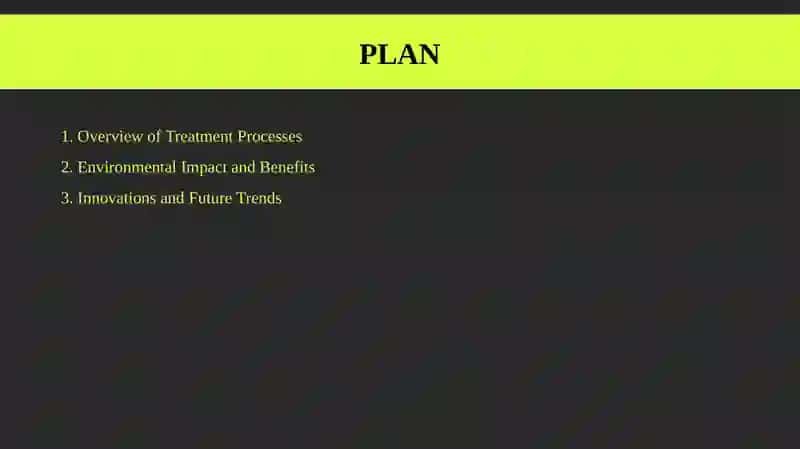 Waste water treatment  Class project 2