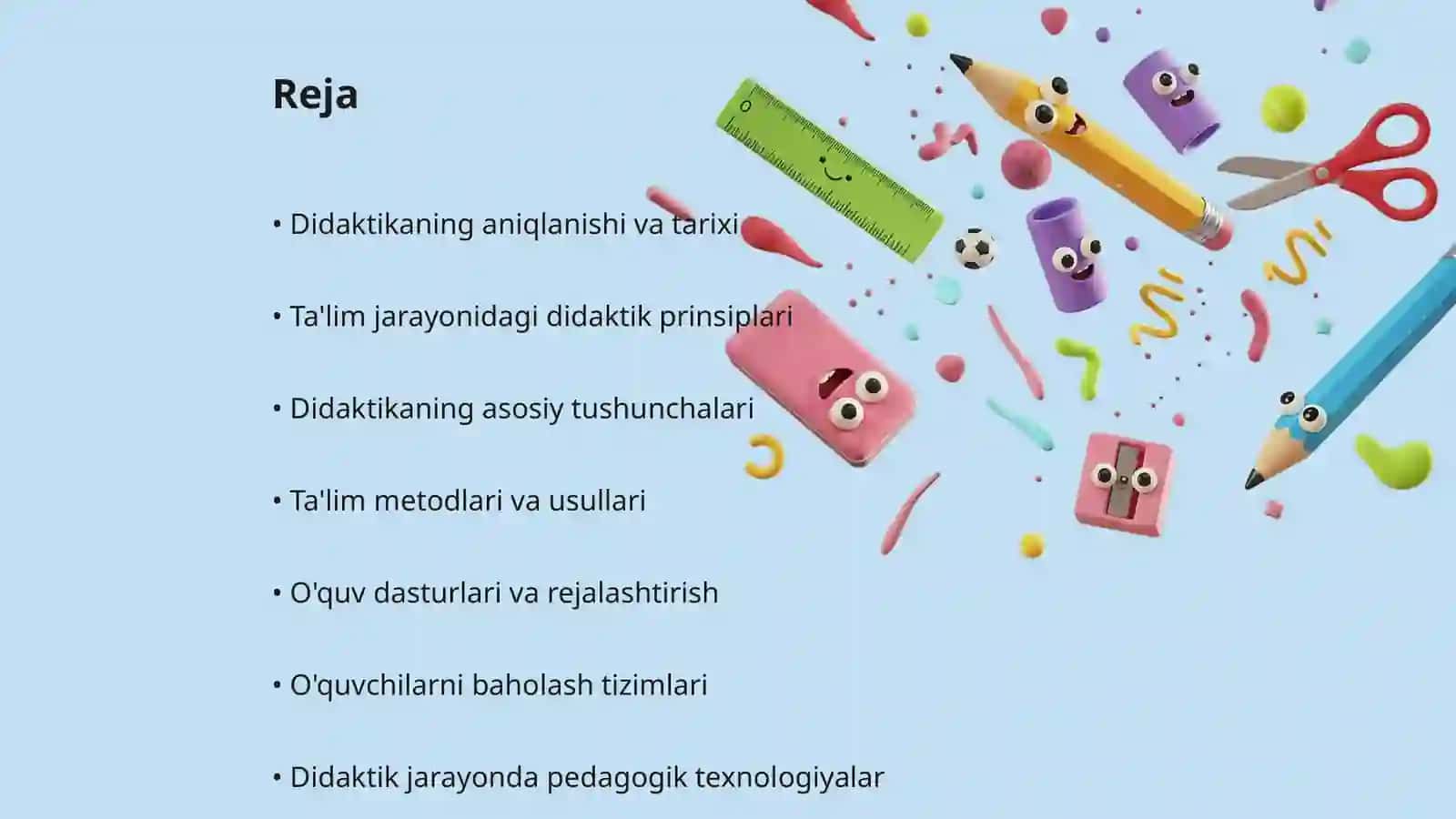 Didaktika - ta’lim nazriyasi 2