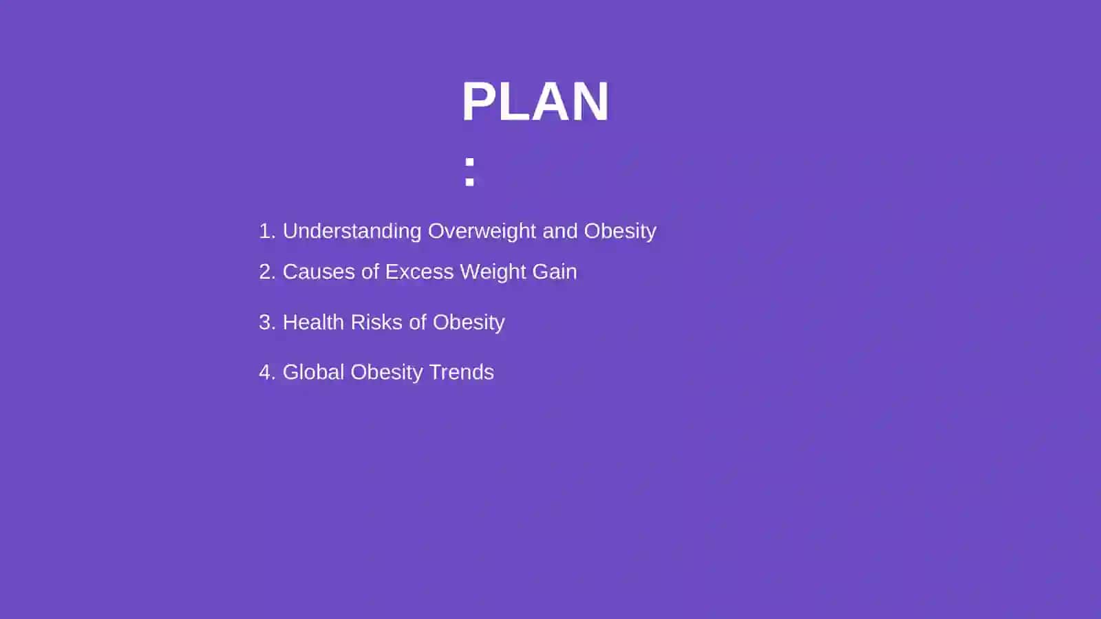 Overweight and desity 2