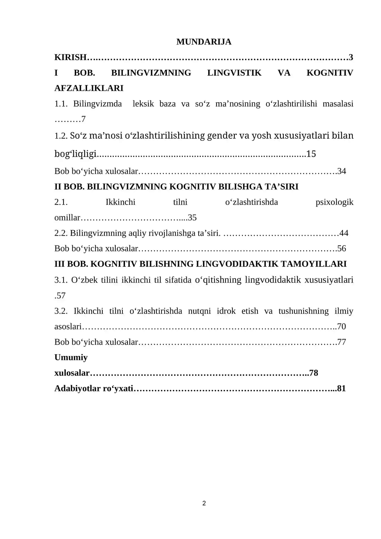 BILINGVIZMNING KOGNITIV RIVOJLANISHGA TA’SIRI 2